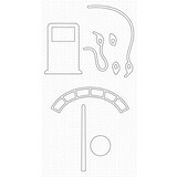 My Favorite Things Fill 'er Up Die-namics (MFT-2439) (OUTLET)