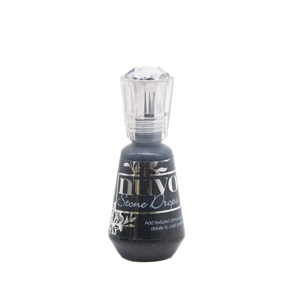 Stone Drops Inkwell Black (1285n) - Craftlines B.V.