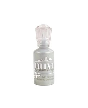 Nuvo Crystal Drops Metallic Silver Lining (655N)