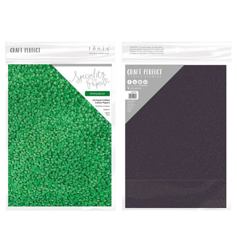 Tonic Craft Perfect Speciality Paper A4 Shining Spruce (9892e) (DISCONTINUED) Tonic Craft Perfect Speciality Paper A4 Shining Spruce (9892e) (DISCONTINUED)