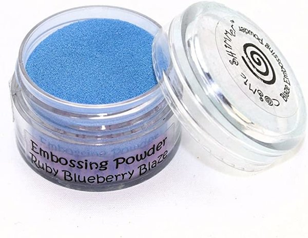 Cosmic Shimmer Blaze Embossing Powder Ruby Blueberry 20ml (CSEPRUBYBL) (OUTLET)