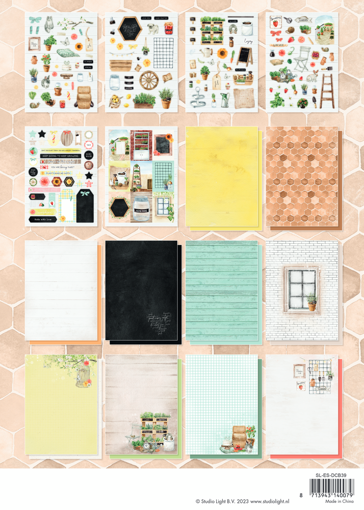 Studio Light Spring Is In The Air DIY Block (SL-ES-DCB39) (OUTLET) Studio Light Spring Is In The Air DIY Block (SL-ES-DCB39) (OUTLET)