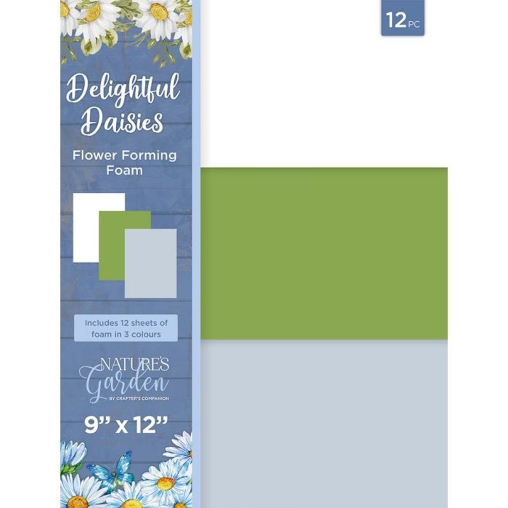 Crafter's Companion Delightful Daisies 9x12 Inch Flower Forming Foam (NG-DD-FOAM-FLO) (OUTLET) Crafter's Companion Delightful Daisies 9x12 Inch Flower Forming Foam (NG-DD-FOAM-FLO) (OUTLET)