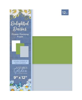 Crafter's Companion Delightful Daisies 9x12 Inch Flower Forming Foam (NG-DD-FOAM-FLO) (OUTLET)