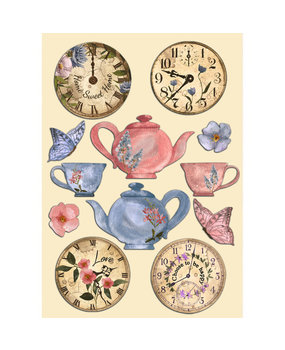 Stamperia Create Happiness Welcome Home Wooden Shape A5 Clocks (KLSP135) (DISCONTINUED) Stamperia Create Happiness Welcome Home Wooden Shape A5 Clocks (KLSP135) (DISCONTINUED)