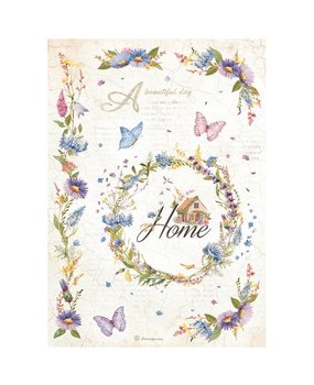 Stamperia Create Happiness Welcome Home A4 Rice Paper Garland (6 pcs) (DFSA4745) (DISCONTINUED) Stamperia Create Happiness Welcome Home A4 Rice Paper Garland (6 pcs) (DFSA4745) (DISCONTINUED)