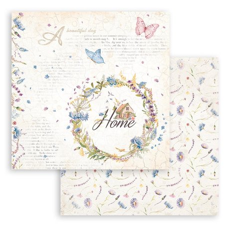 Stamperia Create Happiness Welcome Home 12x12 Inch Paper Pack (SBBL129) (DISCONTINUED) Stamperia Create Happiness Welcome Home 12x12 Inch Paper Pack (SBBL129) (DISCONTINUED)