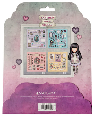 Studio Light Gorjuss Sticker Sheets (GOR-ES-STIC08) (OUTLET) Studio Light Gorjuss Sticker Sheets (GOR-ES-STIC08) (OUTLET)