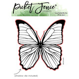 Picket Fence Studios Soar Butterfly 4x6 Inch Metal Die (PFSD-262) (OUTLET)