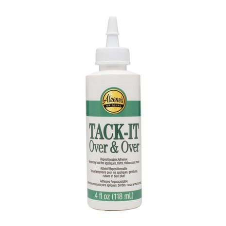Aleene's Tack-It Over & Over Repositionable Adhesive 4 fl oz (15635)
