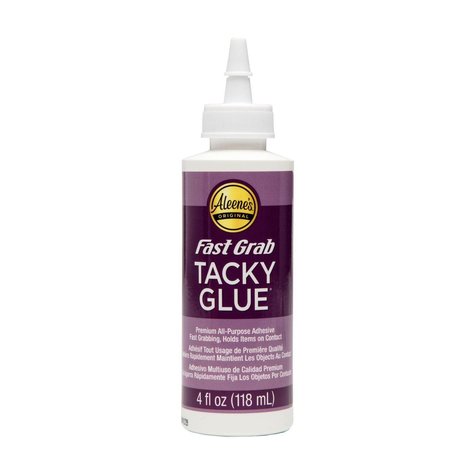 Aleene's Fast Grab Tacky Glue 4 fl oz (18338)