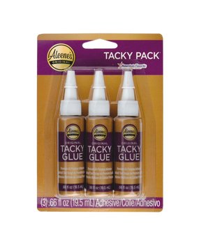 Aleene's Tacky Pack Original Tacky Glue 3x0.66 fl oz (25804)