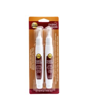 Aleene's Fabric Fusion Permanent Fabric Glue Pen 2x0.63 fl oz (28070) (DISCONTINUED) Aleene's Fabric Fusion Permanent Fabric Glue Pen 2x0.63 fl oz (28070) (DISCONTINUED)