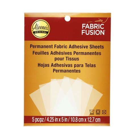 Aleene's Fabric Fusion Peel & Stick Sheets (5pcs) (29135) (DISCONTINUED)