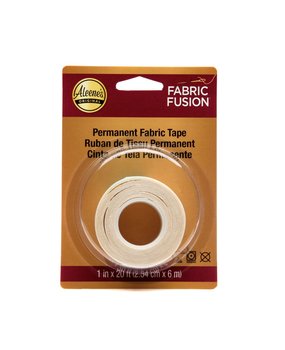 Aleene's Fabric Fusion Permanent Fabric Tape 20 ft x1 Inch (32139) (DISCONTINUED) Aleene's Fabric Fusion Permanent Fabric Tape 20 ft x1 Inch (32139) (DISCONTINUED)