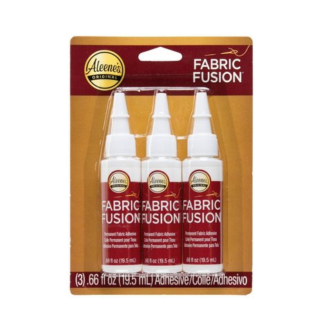 Aleene's Fabric Fusion Permanent Fabric Adhesive 3x0.66 fl oz (32140) (DISCONTINUED)