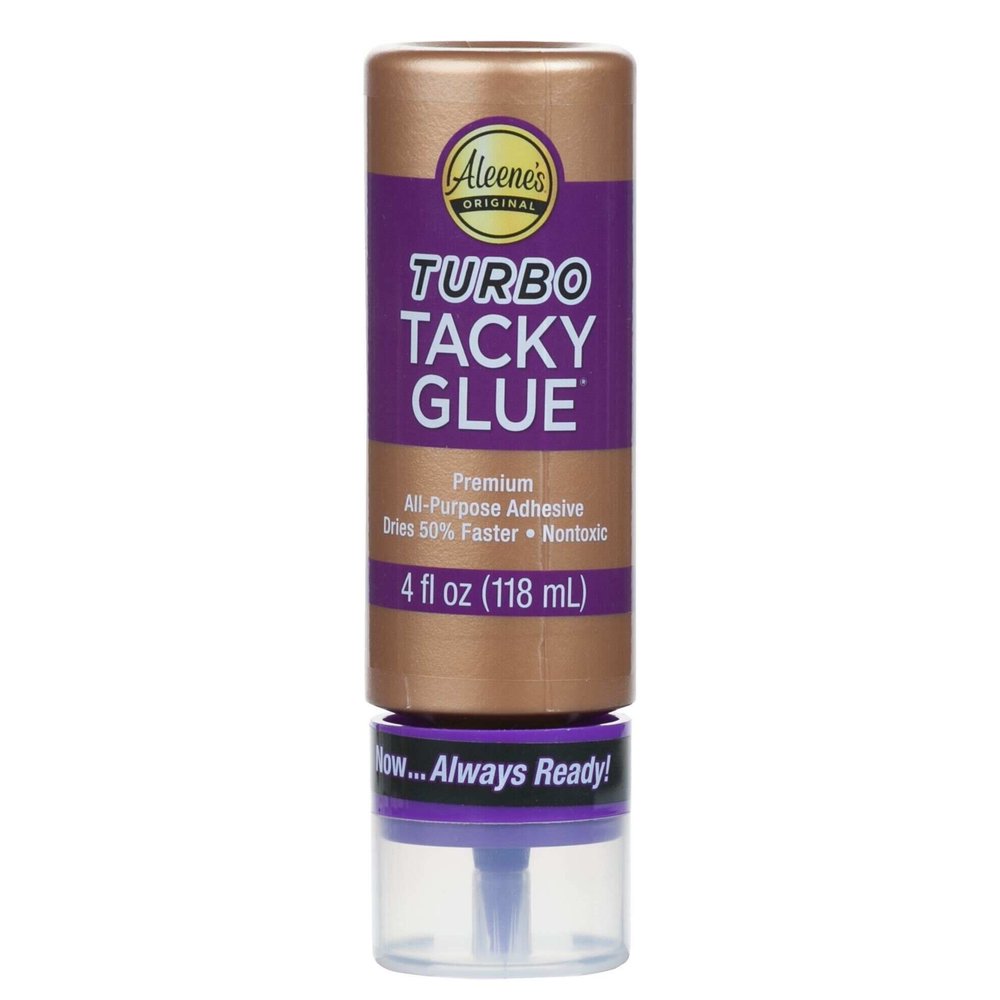 Aleene's Turbo Tacky Glue No-Cut Tip 4 fl oz (33145)