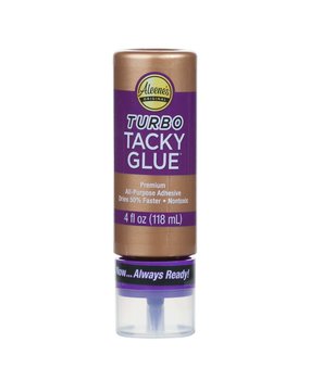 Aleene's Turbo Tacky Glue No-Cut Tip 4 fl oz (33145)