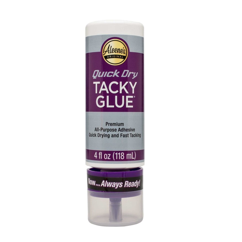 Aleene's Quick Dry Tacky Glue No-Cut Tip 4 fl oz (33147)