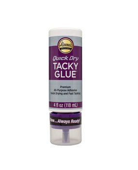 Aleene's Quick Dry Tacky Glue No-Cut Tip 4 fl oz (33147)