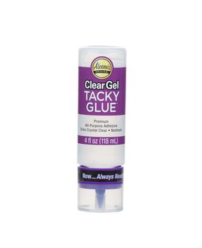 Aleene's Clear Gel Tacky Glue No-Cut Tip 4 fl oz (33151) Aleene's Clear Gel Tacky Glue No-Cut Tip 4 fl oz (33151)