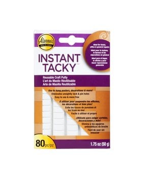 Aleene's Instant Tacky Reusable Craft Putty 50g (80pcs) (33188) (DISCONTINUED) Aleene's Instant Tacky Reusable Craft Putty 50g (80pcs) (33188) (DISCONTINUED)