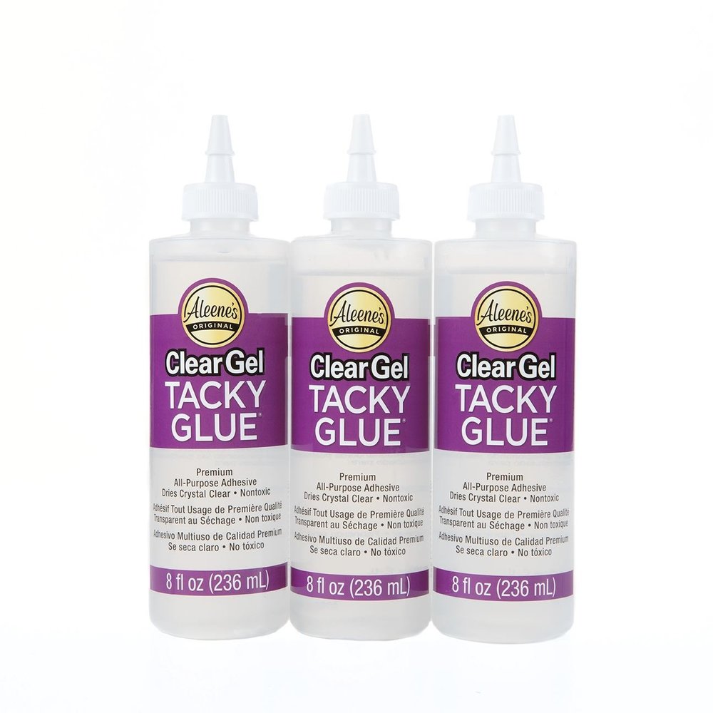 Aleene's Clear Gel Tacky Glue 3x8 fl oz (37226) (DISCONTINUED) Aleene's Clear Gel Tacky Glue 3x8 fl oz (37226) (DISCONTINUED)