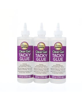 Aleene's Clear Gel Tacky Glue 3x8 fl oz (37226) (DISCONTINUED) Aleene's Clear Gel Tacky Glue 3x8 fl oz (37226) (DISCONTINUED)