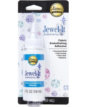Aleene's Jewel-It Embellishing Glue Carded 2 fl oz (40453) (DISCONTINUED) Aleene's Jewel-It Embellishing Glue Carded 2 fl oz (40453) (DISCONTINUED)
