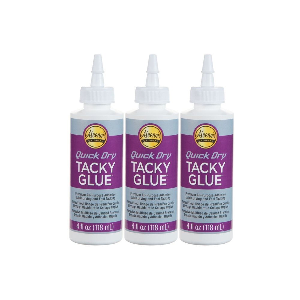 Quick Dry Tacky Glue 3x4 fl oz (40642) Craftlines B.V.