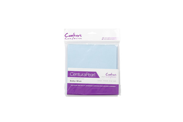 Crafter's Companion CenturaPearl Card & Envelope 6x6 Inch Baby Blue (8pcs) (CPCE-6X6-BBLUE) (OUTLET) Crafter's Companion CenturaPearl Card & Envelope 6x6 Inch Baby Blue (8pcs) (CPCE-6X6-BBLUE) (OUTLET)