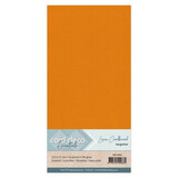Card Deco Linen Cardstock Square Tangerine (10pcs) (LKK-4K66)