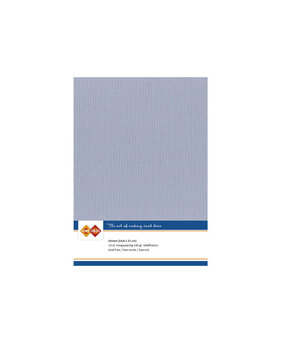 Card Deco Linen Cardstock A5 Old Blue (10pcs) (LKK-A552)