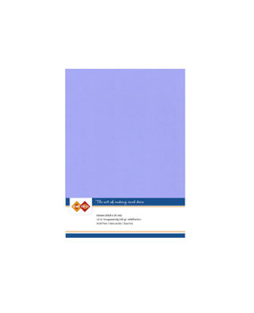 Card Deco Linen Cardstock A5 Lavender (10pcs) (LKK-A561)