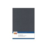 Card Deco Linen Cardstock A5 Dark Grey (10pcs) (LKK-A536)