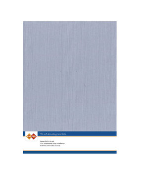 Card Deco Linen Cardstock A4 Old Blue (10pcs) (LKK-A452)