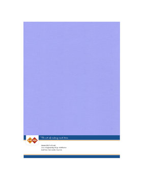 Card Deco Linen Cardstock A4 Lavender (10pcs) (LKK-A461)