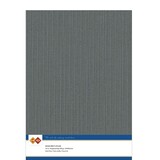 Card Deco Linen Cardstock A4 Dark Grey (10pcs) (LKK-A436)