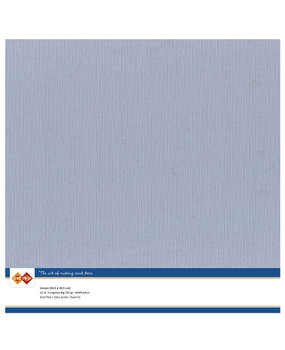 Card Deco Linen Cardstock 30,5x30,5 cm Old Blue (10pcs) (LKK-SC52)