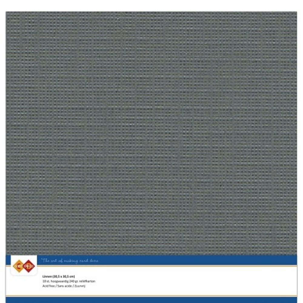 Card Deco Linen Cardstock 30,5x30,5 cm Dark Grey (10pcs) (LKK-SC36) Card Deco Linen Cardstock 30,5x30,5 cm Dark Grey (10pcs) (LKK-SC36)