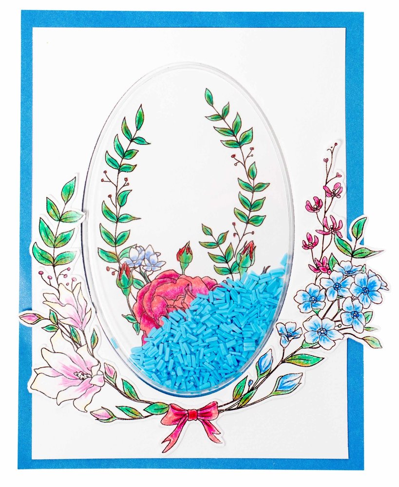 Studio Light Oval Shape Essentials Clear Stamps (SL-ES-STAMP363) (OUTLET)