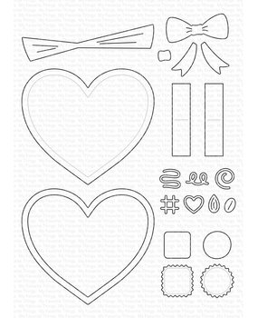 My Favorite Things Box of Chocolates Die-Namics (MFT-2466) (OUTLET)