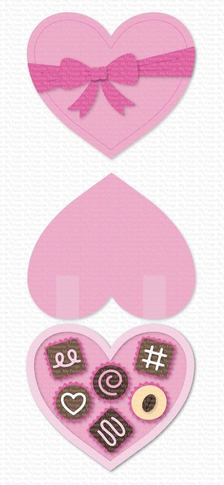 My Favorite Things Box of Chocolates Die-Namics (MFT-2466) (OUTLET)