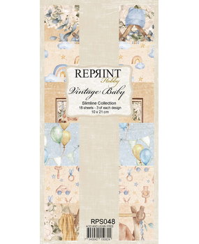 Reprint Vintage Baby Slimline Paper Pack (RPS048) (DISCONTINUED) Reprint Vintage Baby Slimline Paper Pack (RPS048) (DISCONTINUED)