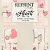 Reprint Hearts Slimline Paper Pack (RPS049) (OUTLET)
