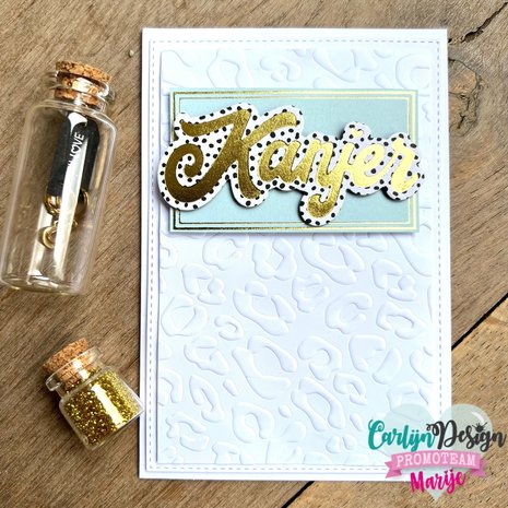 CarlijnDesign Hot Foil Stamps Grote Teksten 6 Kanjer (CDHF-0022) (DISCONTINUED) CarlijnDesign Hot Foil Stamps Grote Teksten 6 Kanjer (CDHF-0022) (DISCONTINUED)