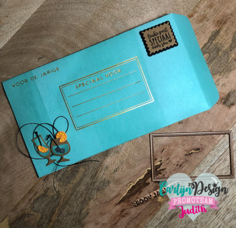 CarlijnDesign Hot Foil Stamps Snailmail Address Label (CDHF-0023) (DISCONTINUED)