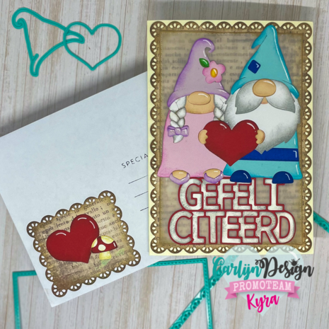 CarlijnDesign Dies Gnome Set 4 Girlfriend (CDSN-0203) (DISCONTINUED) CarlijnDesign Dies Gnome Set 4 Girlfriend (CDSN-0203) (DISCONTINUED)