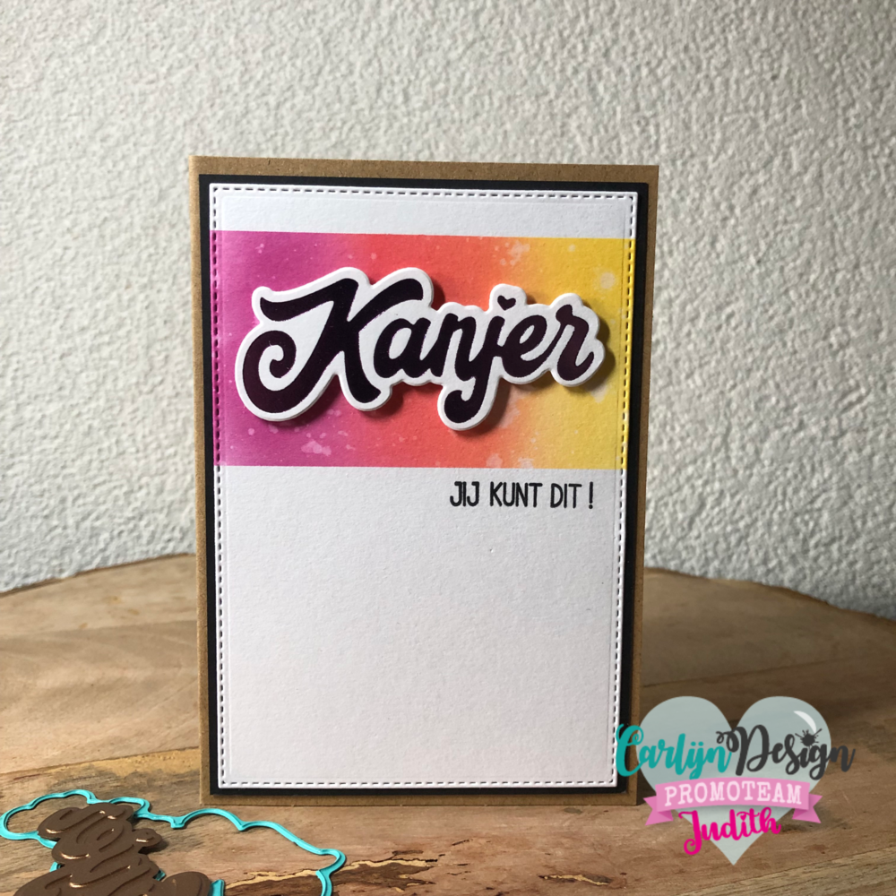 CarlijnDesign Dies Grote Teksten 6 Kanjer (CDSN-0205) (DISCONTINUED) CarlijnDesign Dies Grote Teksten 6 Kanjer (CDSN-0205) (DISCONTINUED)