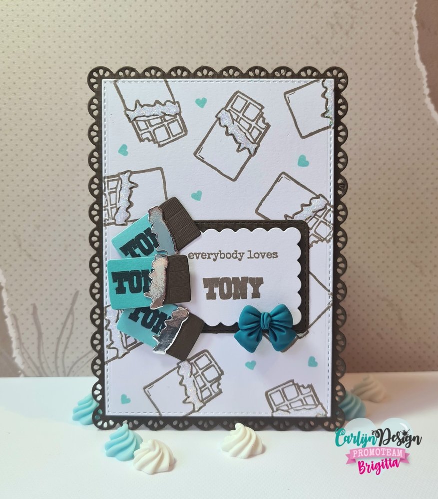 CarlijnDesign Clear Stamps Gnome Girlfriend (CDST-0096) (DISCONTINUED)